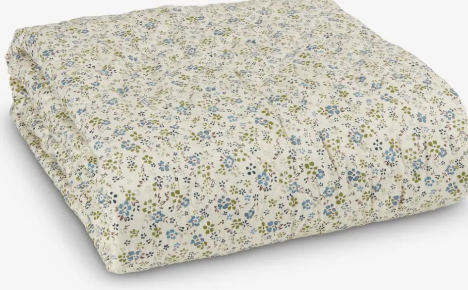 FRESIACouverture matelassée FRESIA 140x200 vert/bleu-JYSK Discount