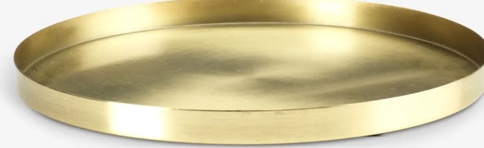 FRITSPlateau décoratif FRITS Ø30xH2cm laiton-JYSK
