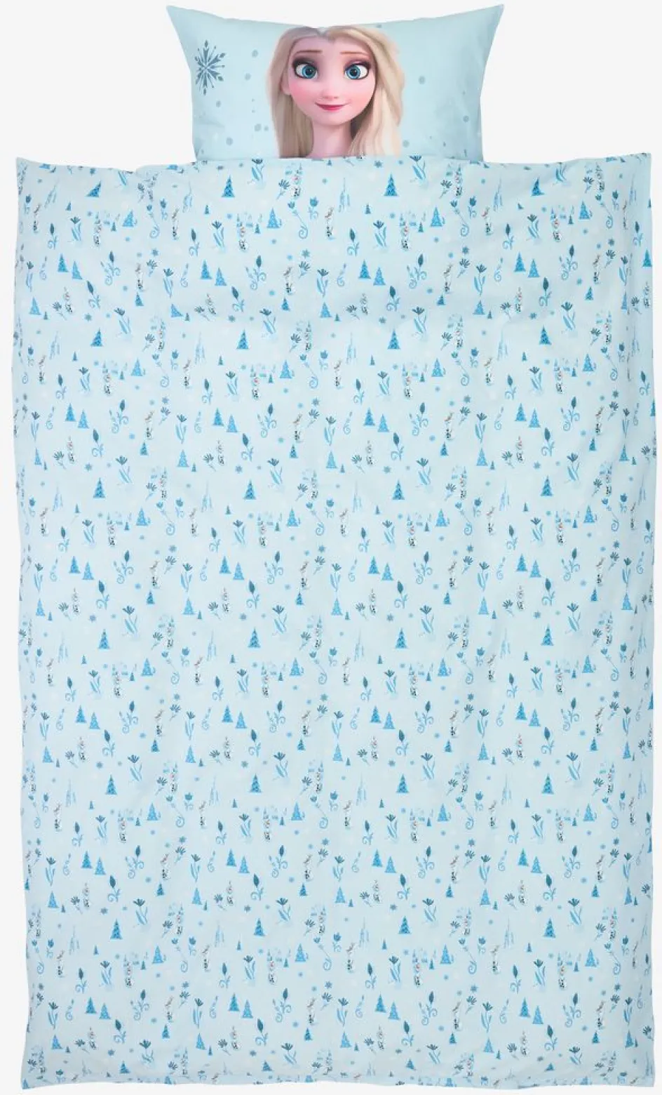 FROZENParure de lit REINE DES NEIGES 140x200 bleu clair-JYSK Clearance