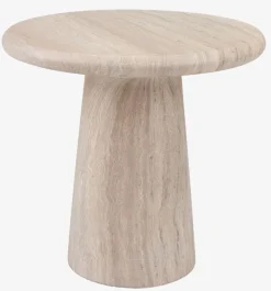 FUGLEKONGEPiédestal FUGLEKONGE Ø50xH48 coloris travertin-JYSK Discount