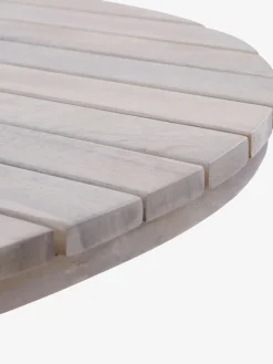 FUGLSAND + GAMMELBYFUGLSAND Ø120 table bois dur + 4 GAMMELBY chaise gris-JYSK Hot