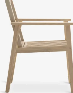 FUGLSAND + RADSTEDFUGLSAND Ø120 + 4 RADSTED chaises acacia massif-JYSK New