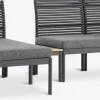 FURUBACKENEnsemble lounge FURUBACKEN 3 personnes noir-JYSK Best