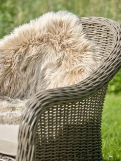 GAMMELBYChaise de jardin GAMMELBY gris-JUTLANDIA New