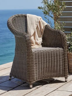 GAMMELBYChaise de jardin GAMMELBY gris-JUTLANDIA New