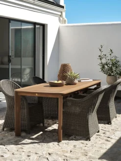 GAMMELBYChaise de jardin GAMMELBY gris-JUTLANDIA New