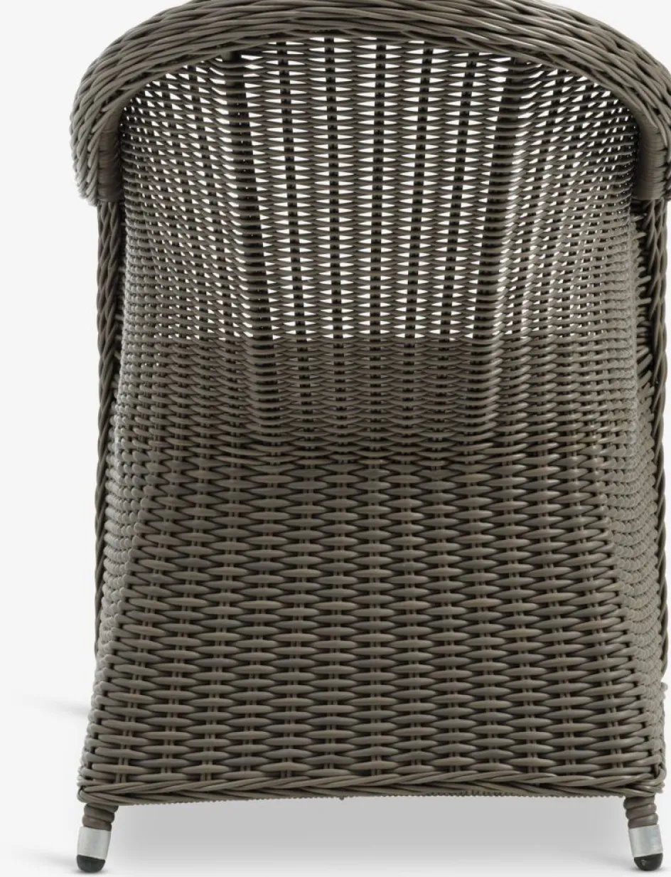 GAMMELBYGAMMELBY Ø130 table + 4 GAMMELBY chaises gris-JUTLANDIA