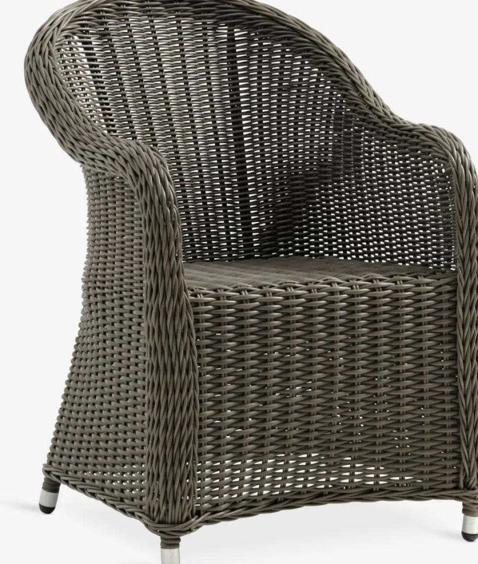 GAMMELBYGAMMELBY L225 table + 4 GAMMELBY chaises gris-JUTLANDIA New