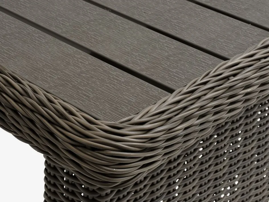 GAMMELBYGAMMELBY L225 table + 4 GAMMELBY chaises gris-JUTLANDIA New