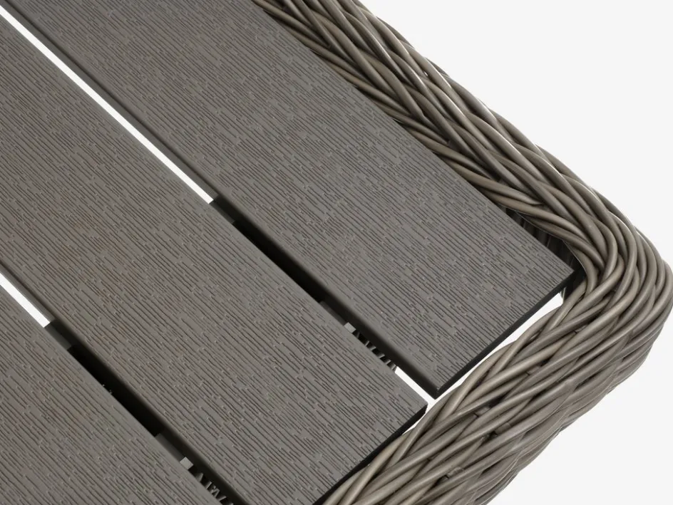 GAMMELBYGAMMELBY L225 table + 4 GAMMELBY chaises gris-JUTLANDIA New