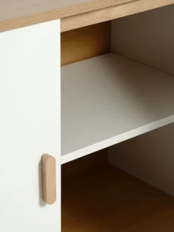 GAMTOFTEBuffet GAMTOFTE 3 portes coloris chêne chaud/blanc-JYSK Best