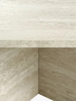 GELSTEDTable basse GELSTED 60x60 coloris travertin-JYSK Online