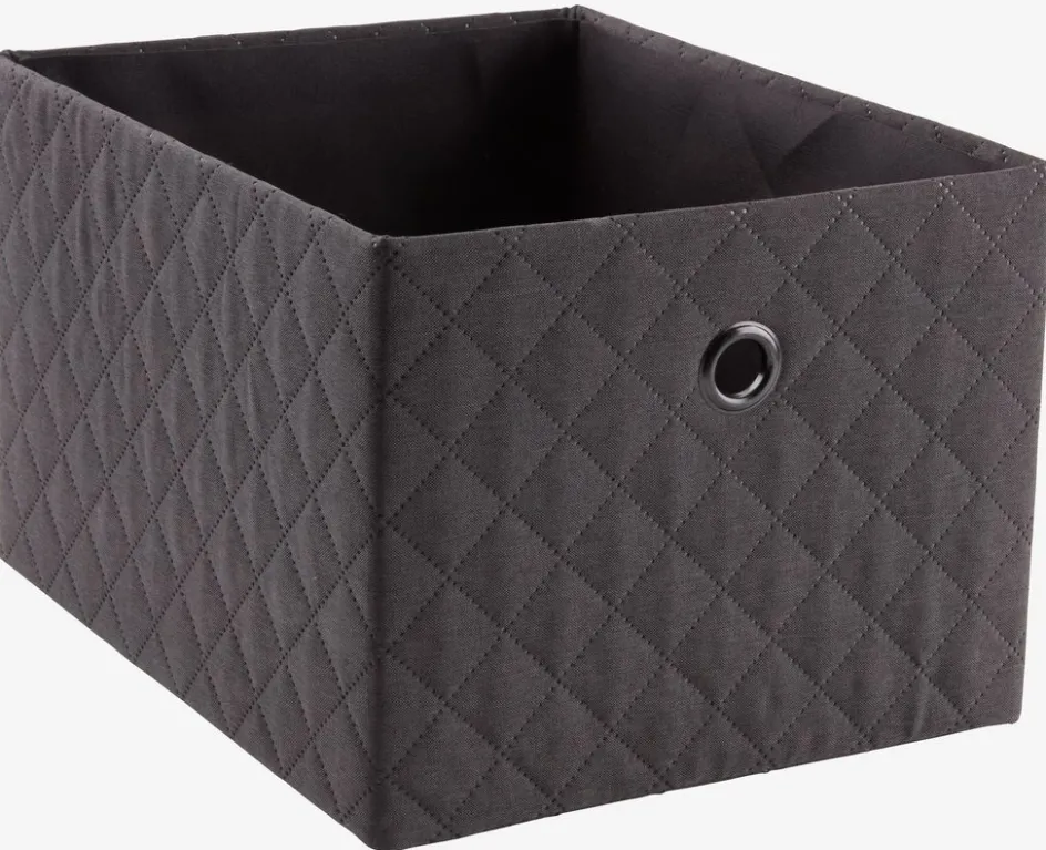 GILLISPanier GILLIS l26xL32xH20cm gris foncé-JYSK Outlet