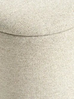 GISLEVPouf GISLEV 65x36 a/rangement tissu sable-JYSK Discount