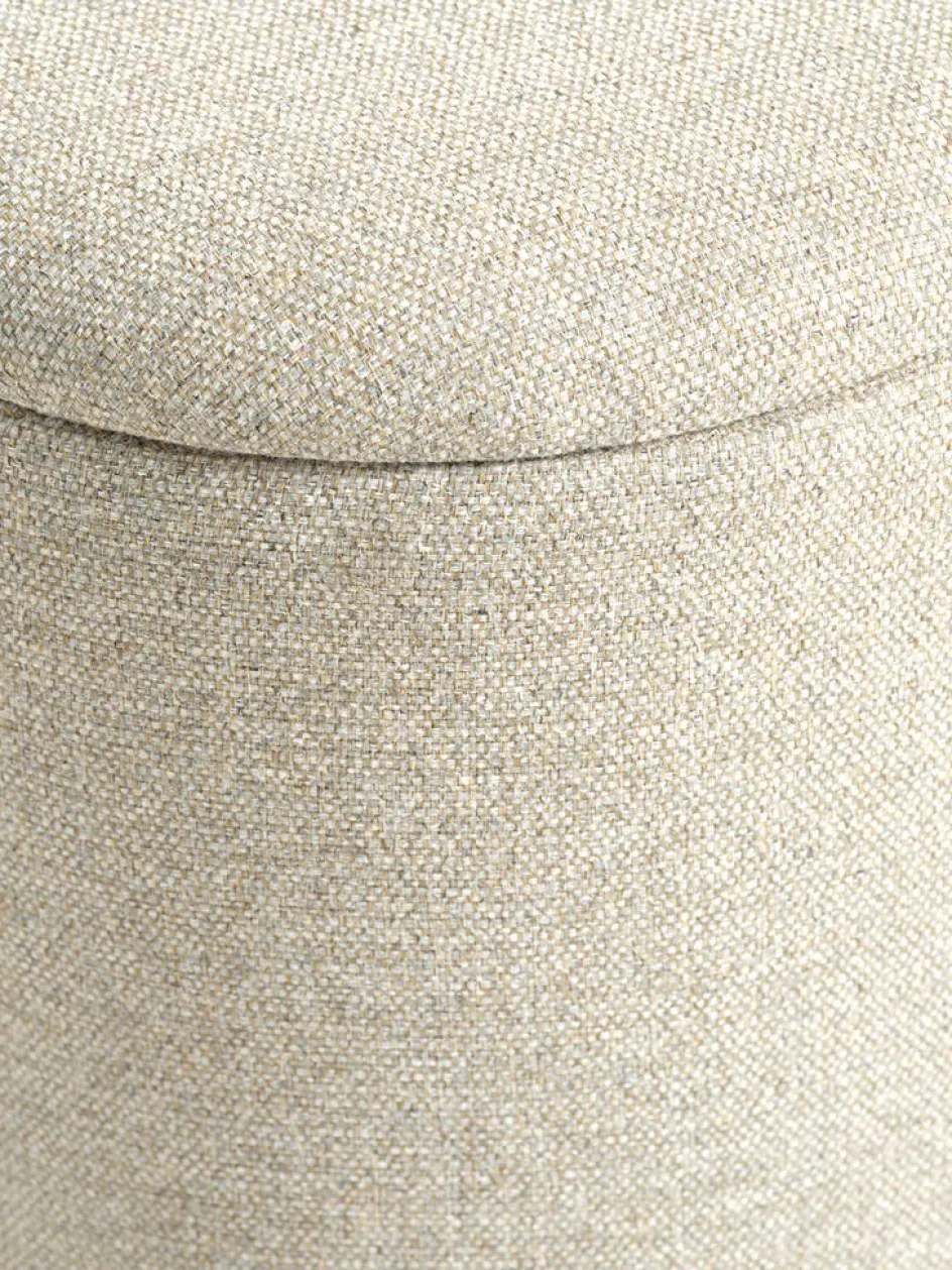 GISLEVPouf GISLEV 65x36 a/rangement tissu sable-JYSK Discount