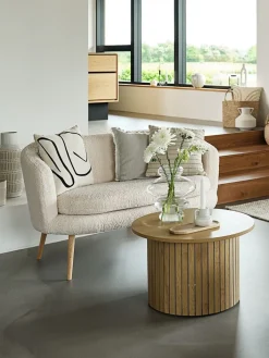 GISTRUPCanapé GISTRUP 2 places tissu teddy-JYSK Best