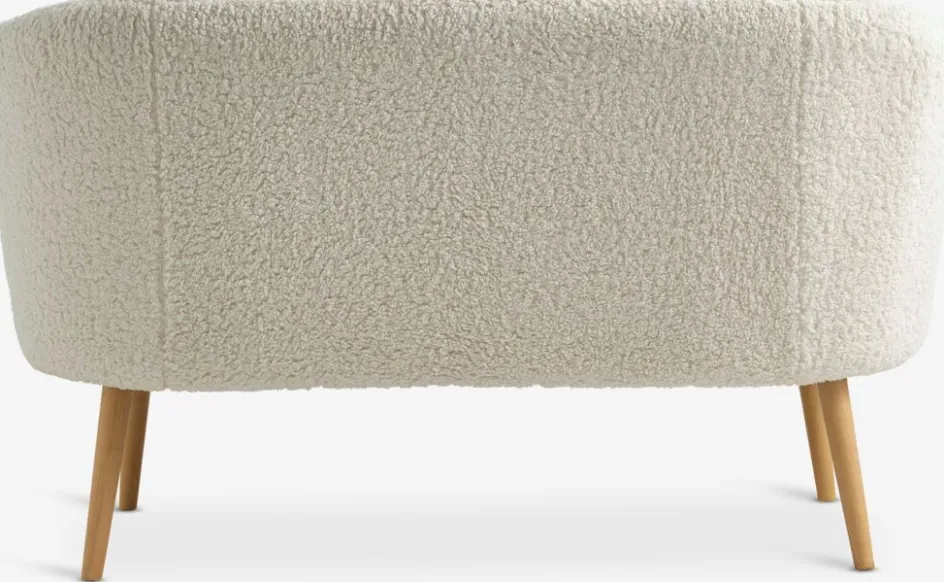 GISTRUPCanapé GISTRUP 2 places tissu teddy-JYSK Best