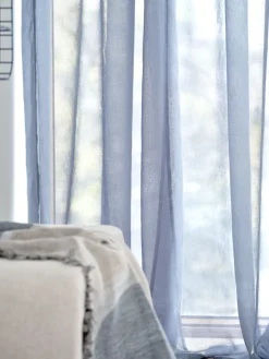 GOLTARideau GOLTA 1x140x245 bleu poudré-JYSK Outlet