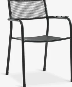 GOTHENBURG + HEMSEDALGOTHENBURG L120 table gris + 4 HEMSEDAL chaises noir-JYSK Sale