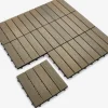 GRAVANDDalle de terrasse GRAVAND l30xL30 imitation bois gris 9pcs-JYSK Discount