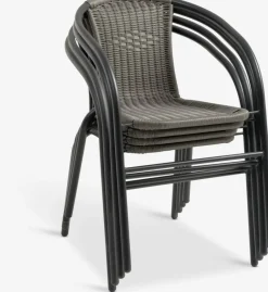 GRENAAChaise empilable GRENAA gris-JYSK Hot