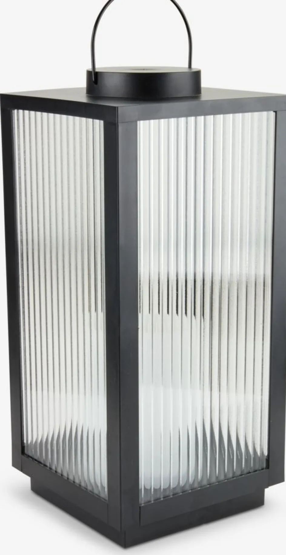 GULDSMEDLanterne GULDSMED l22xL22xH48cm a/LED noir-JYSK Best