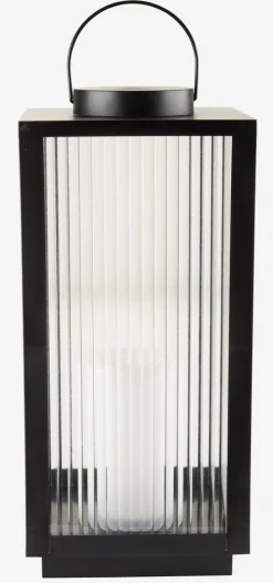 GULDSMEDLanterne GULDSMED l22xL22xH48cm a/LED noir-JYSK Best