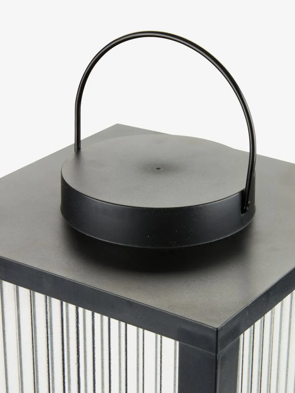 GULDSMEDLanterne GULDSMED l22xL22xH48cm a/LED noir-JYSK Best