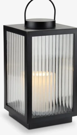 GULDSMEDLanterne GULDSMED l16xL16xH29cm a/LED noir-JYSK Online