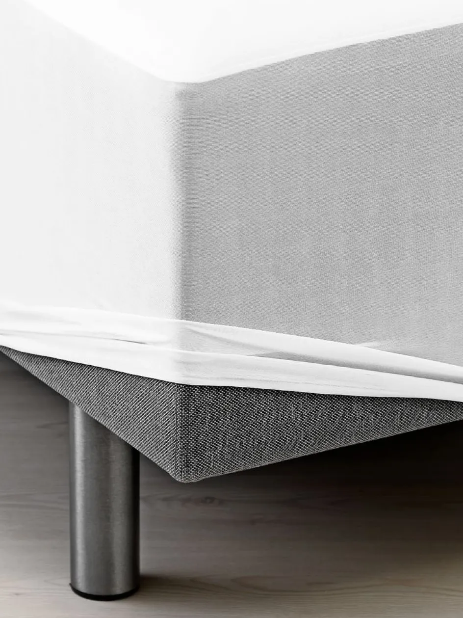 GUNNBasicDrap-housse imperméable GUNN 140x200x30 blanc-JYSK Discount