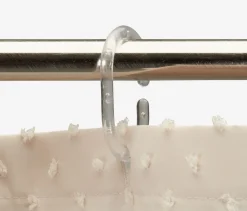 GUNNEBOGoldRideau de douche GUNNEBO 180x200 beige-KRONBORG