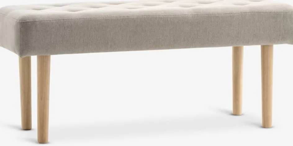 HAGEBROBanc HAGEBRO tissu /naturel-JYSK Discount