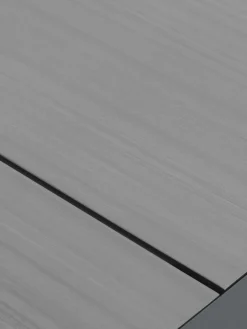 HAGEN + STRANDBYHAGEN L214 table + 4 STRANDBY chaises gris-JUTLANDIA Hot