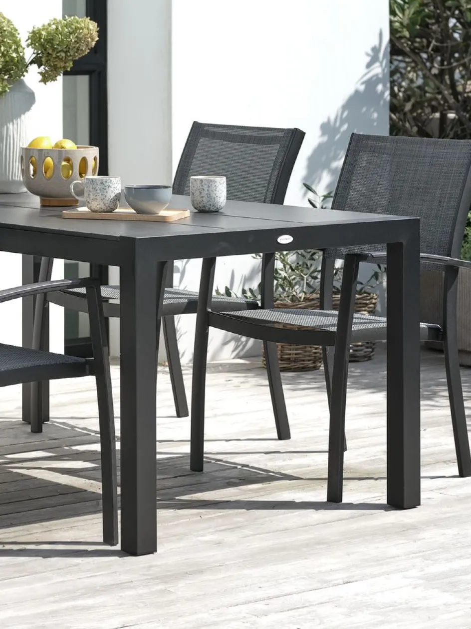 HAGENTable de jardin HAGEN l92xL160 gris-JUTLANDIA Clearance