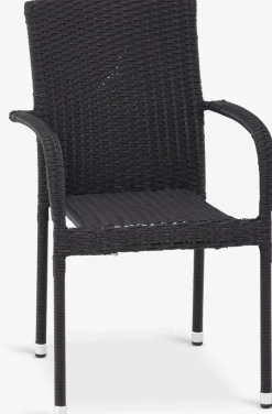 HALDBJERGChaise empilable HALDBJERG noir-JYSK Clearance