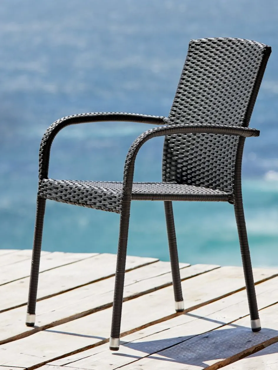 HALDBJERGChaise empilable HALDBJERG noir-JYSK Clearance