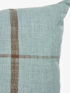 HALLONCoussin HALLON 40x60 bleu poudré/brun-JYSK