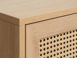 HALMSTADArmoire HALMSTAD 2 portes coloris chêne chaud-JYSK