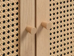 HALMSTADArmoire HALMSTAD 2 portes coloris chêne chaud-JYSK