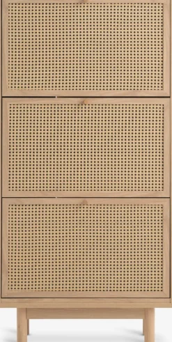 HALMSTADMeuble à chaussures HALMSTAD 3 compart. coloris chêne chaud-JYSK New