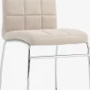 HAMMELChaise HAMMEL tissu beige/chrome-JYSK Online