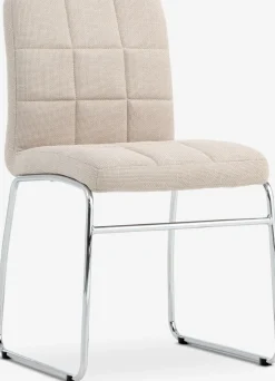 HAMMELChaise HAMMEL tissu beige/chrome-JYSK Online