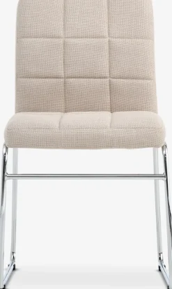 HAMMELChaise HAMMEL tissu beige/chrome-JYSK Online