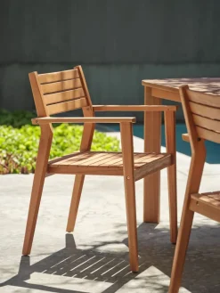 HAMRAChaise empilable HAMRA eucalyptus-JUTLANDIA Discount