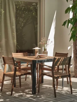 HAMRAChaise empilable HAMRA eucalyptus-JUTLANDIA Discount