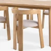 HARESKOV + BOVRUPHARESKOV L200 table coloris chêne naturel + 4 BOVRUP chaises-JYSK Sale