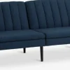 HARNDRUPCanapé convertible HARNDRUP tissu bleu foncé-JYSK Online