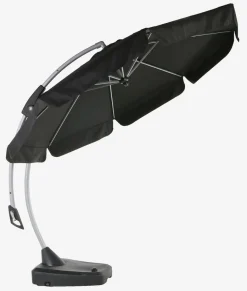 HAUGESUNDParasol déporté HAUGESUND Ø300 noir-JUTLANDIA Clearance