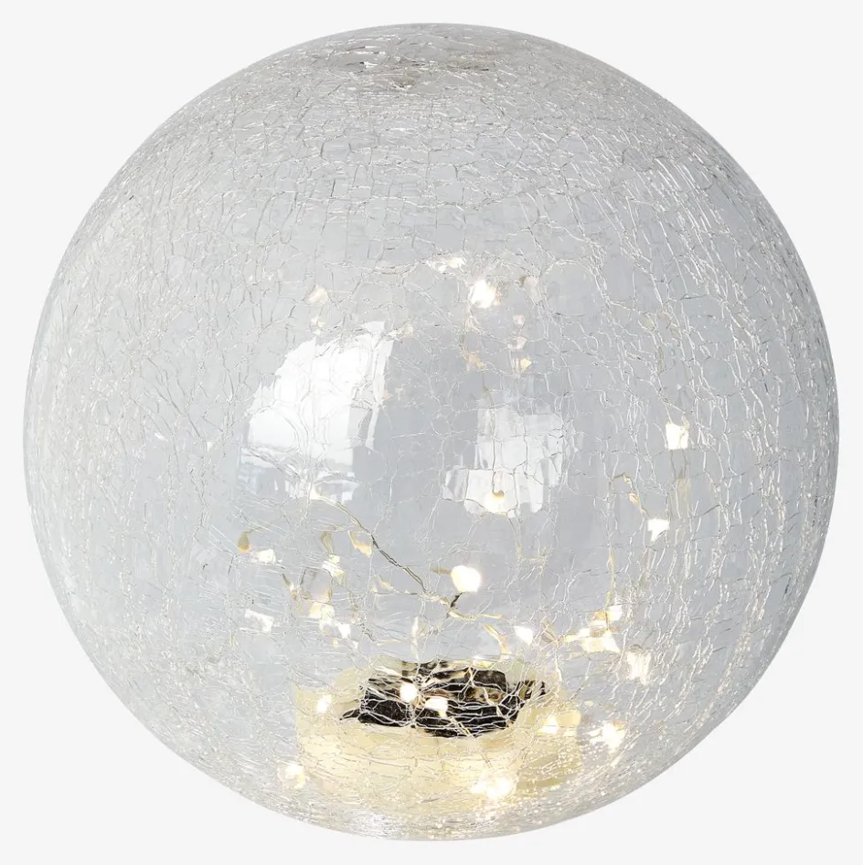 HAVSVALELampe solaire HAVSVALE Ø20xH29cm transparent-JYSK Discount