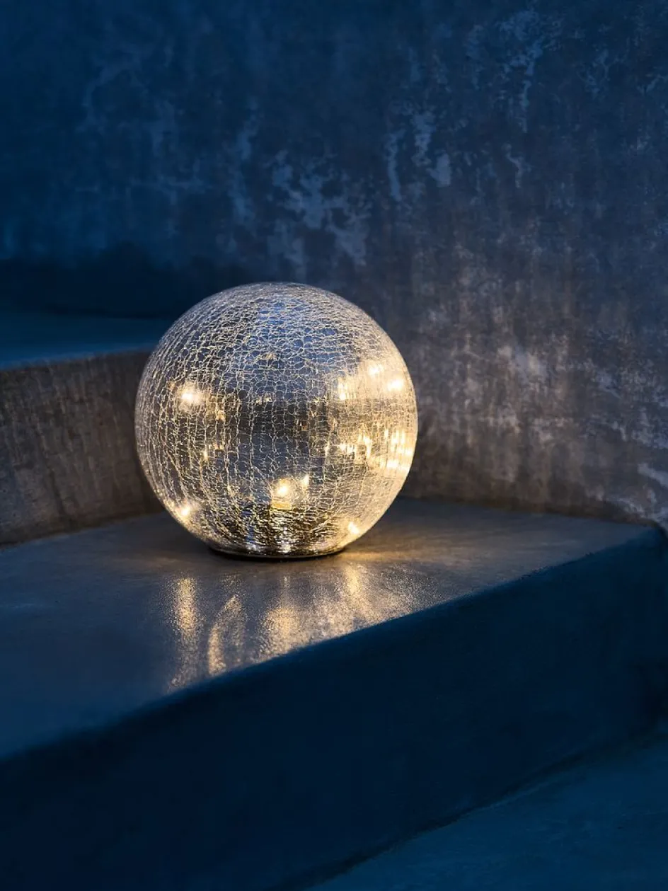 HAVSVALELampe solaire HAVSVALE Ø20xH29cm transparent-JYSK Discount